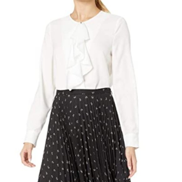 Bailey 44 Women's Bailey44 Davis Zip Ruffle Blouse - Picture 3 of 3